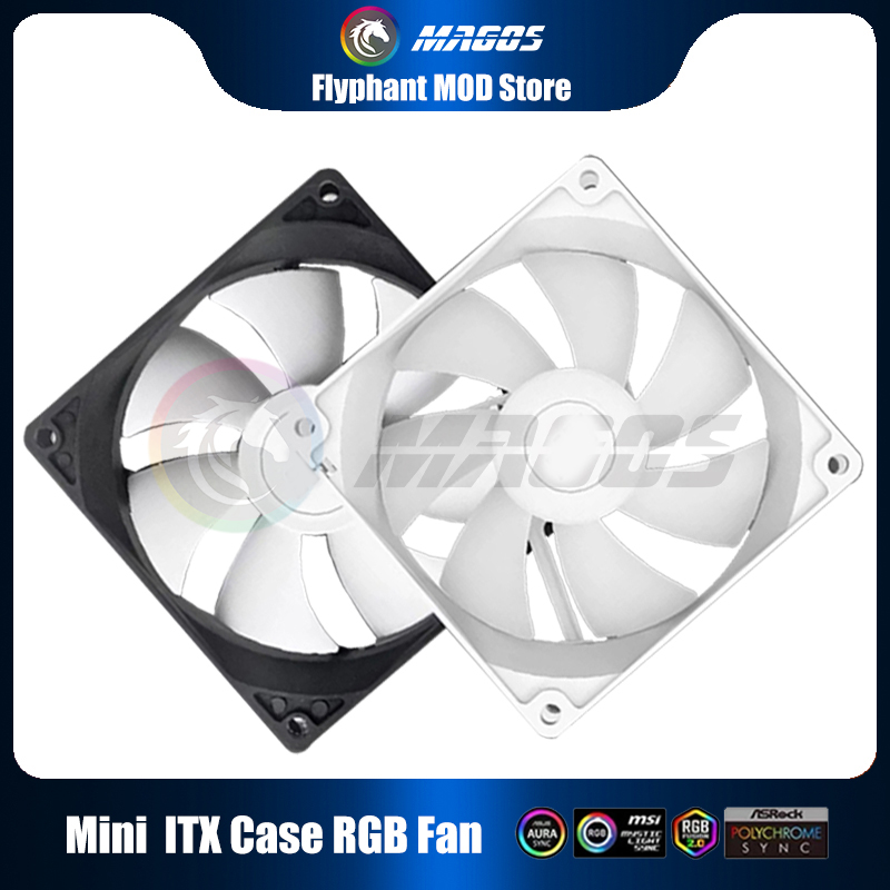 Argb Case Fan - Mini ITX Case ARGB ventilador 8cm