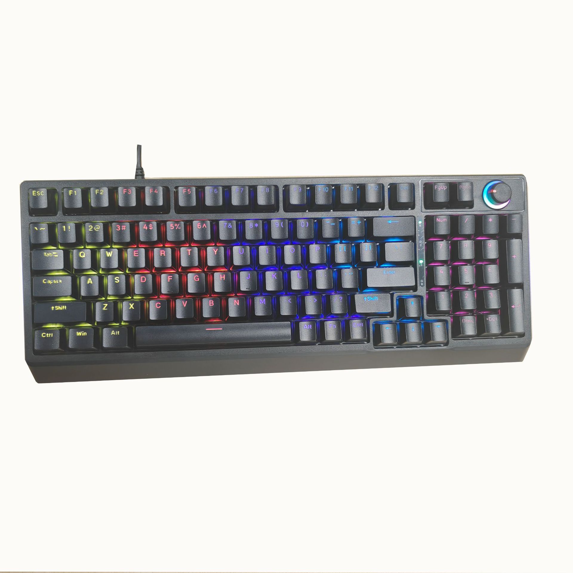 Anti-Ghosting Keyboard - Teclado Mecánico con Cable KM98 de