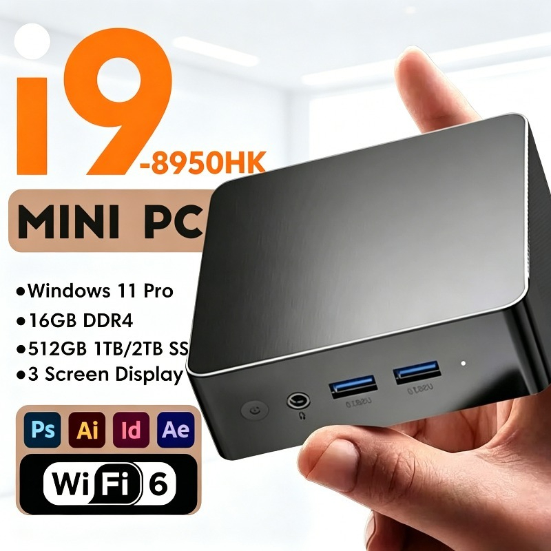 Pc Gaming Setup - Mini PC Intel Core i9 8950HK