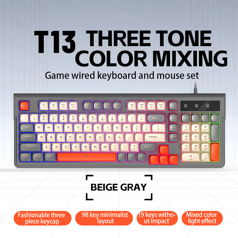 Anti-Ghosting Keyboard - Nuevo Teclado para Juegos con Cable