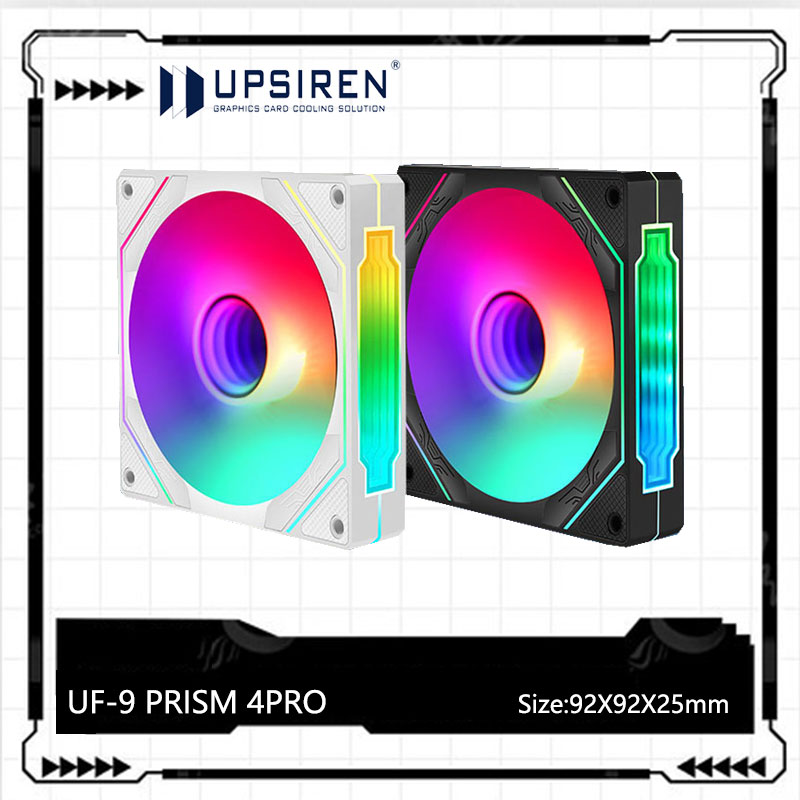 Argb Case Fan - UPSIREN-ventilador UF-9 PRISM 4 PRO para
