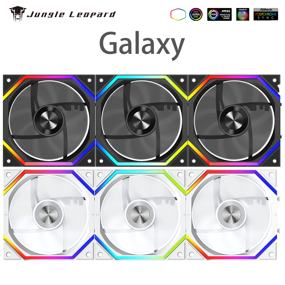 Argb Case Fan - Luces corrientes que fluyen del prisma