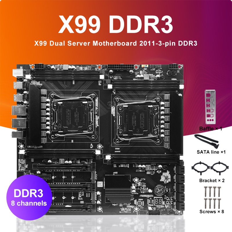 Pc Gaming Xeon - Placa base de Cpu de doble