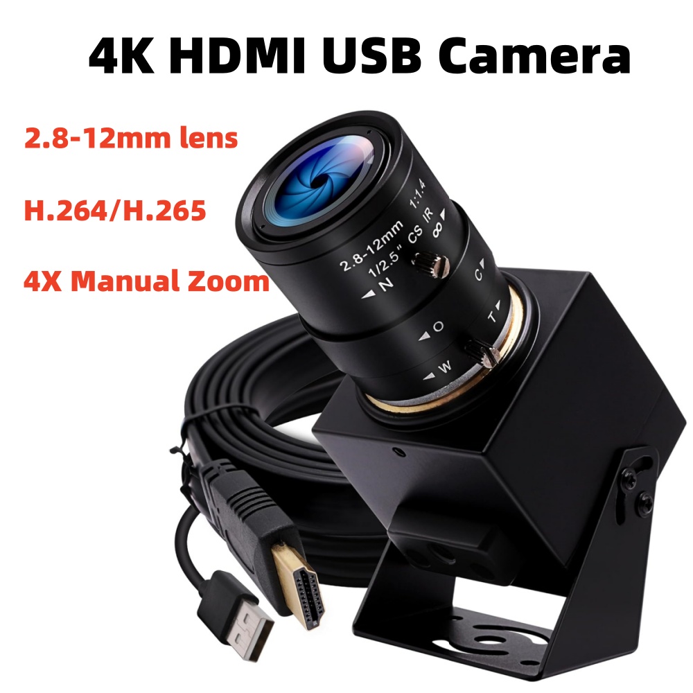 Cámara ELP 4K 30fps HDMI USB2. - Webcam 4K reseña y precio