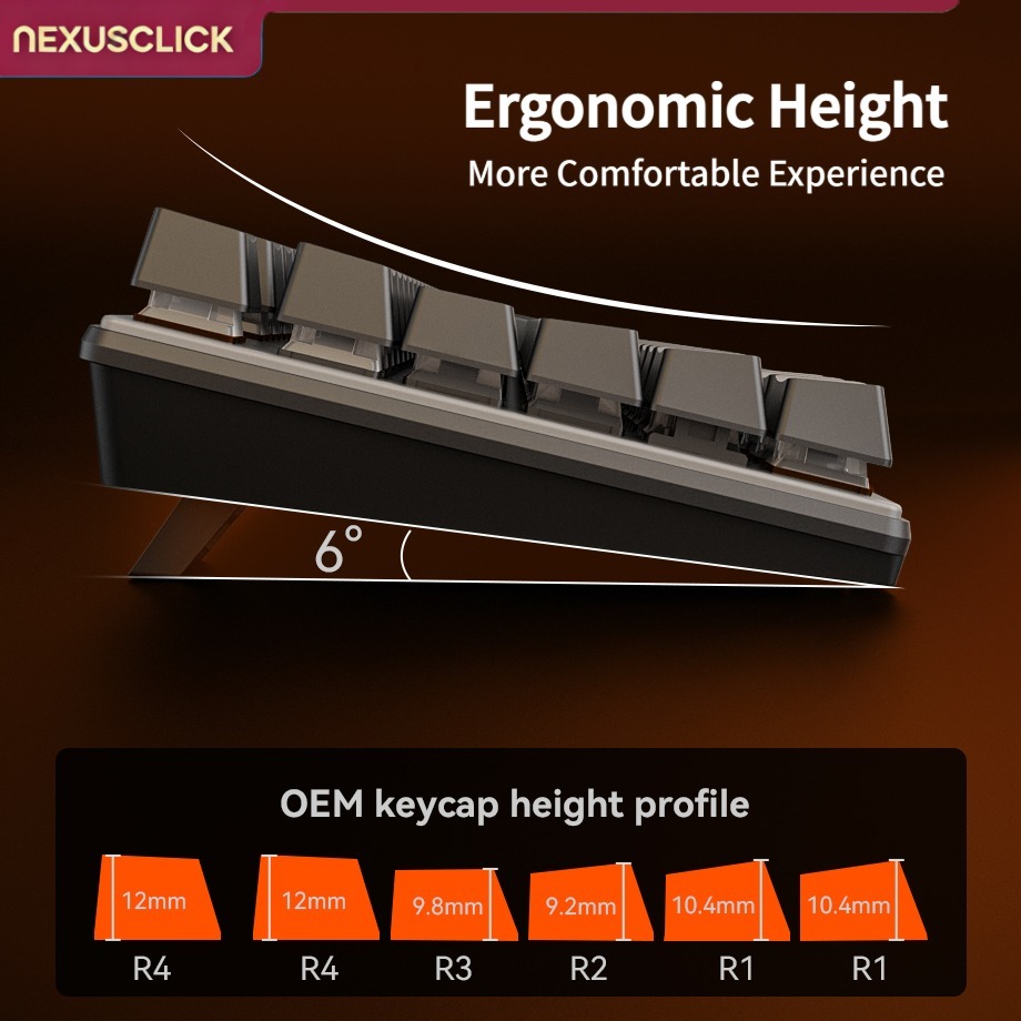 Teclado Mecánico NexusClick de - Anti-Ghosting Keyboard reseña y precio