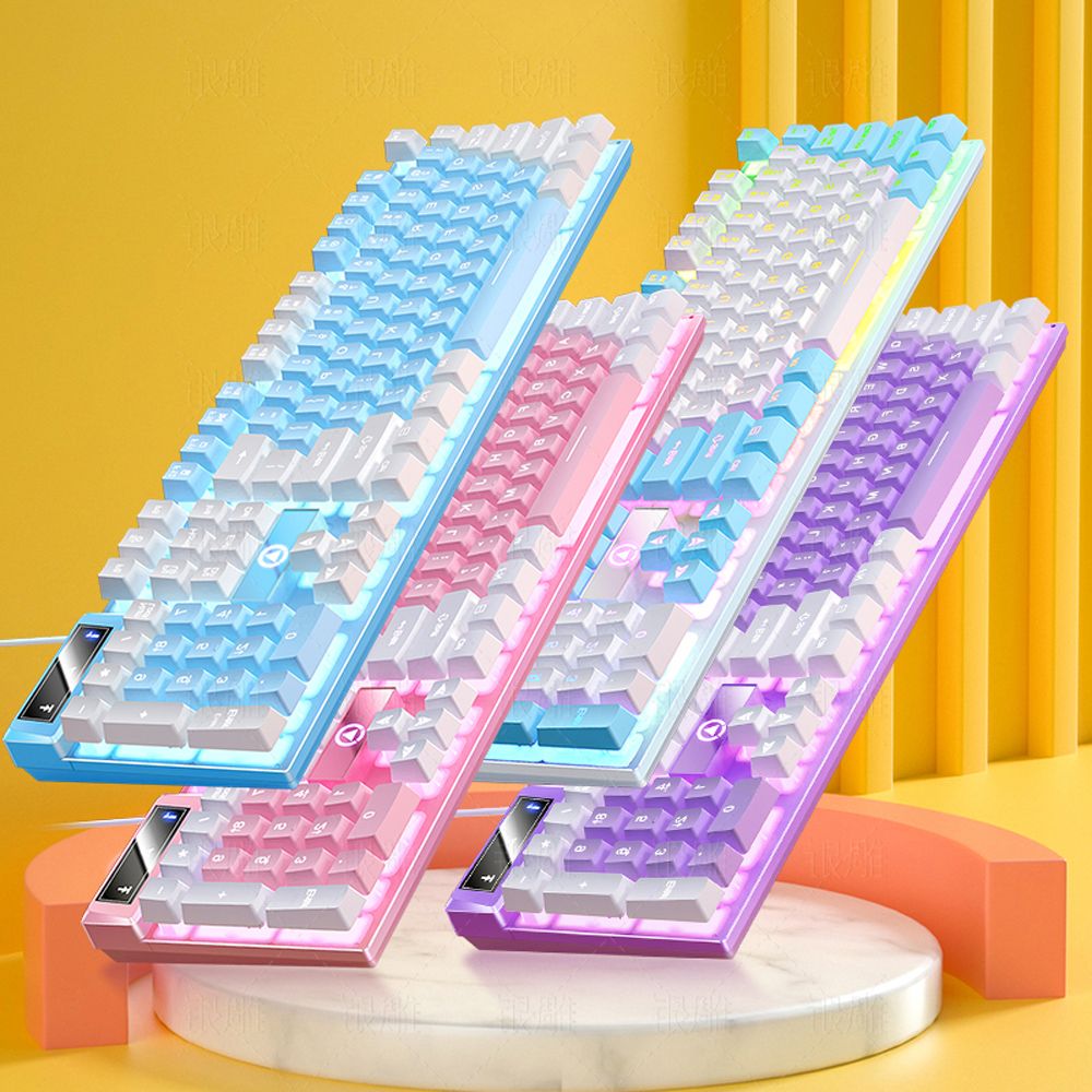 Teclado Mecánico para Juegos c - Anti-Ghosting Keyboard reseña y precio
