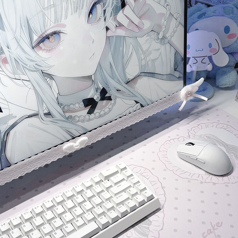 Nuevo Adorno de Encaje Blanco  - Pc Gaming Setup reseña y precio