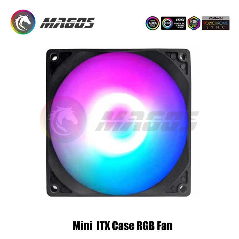 Mini ITX Case ARGB ventilador  - Argb Case Fan reseña y precio