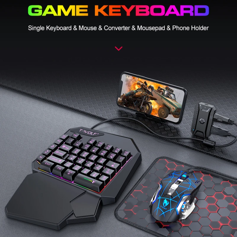 T-WOLF TF900 Juego de trono de - Pc Gaming Kit reseña y precio