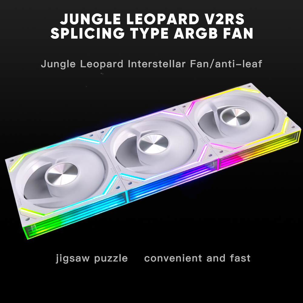 Jungle Leopard Interstellar V2 - Argb Case Fan reseña y precio