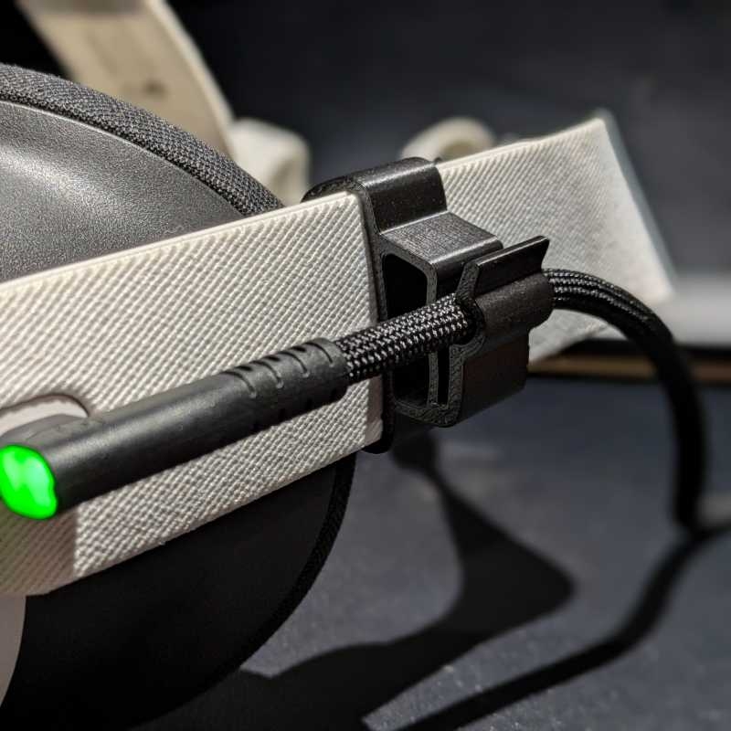 Clip de gestión de cables VR p - Gaming Headset reseña y precio