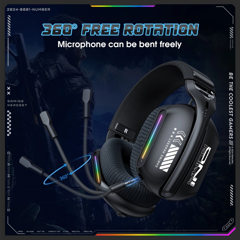 ONIKUMA GT808 Auriculares inal - Pc Gaming Gigabyte reseña y precio