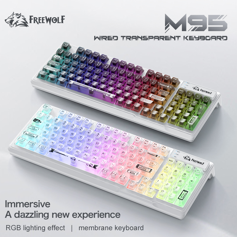 Teclado RGB Silencioso con Cab - Anti-Ghosting Keyboard reseña y precio