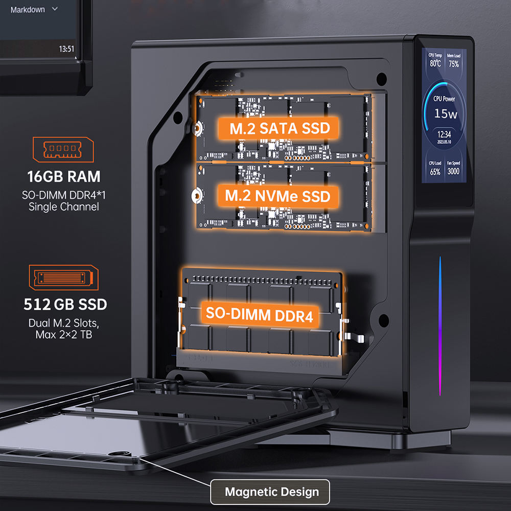 Mini ordenador PC procesador I - Pc Gaming Prebuilt reseña y precio