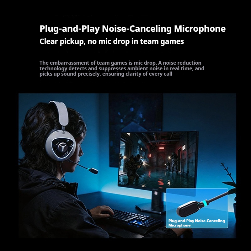 Auriculares con cable para jue - Pc Gaming Lenovo Legion reseña y precio