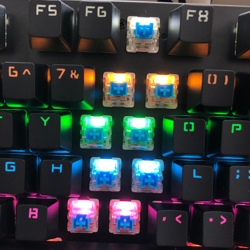 Teclado mecánico para videojue - Anti-Ghosting Keyboard reseña y precio