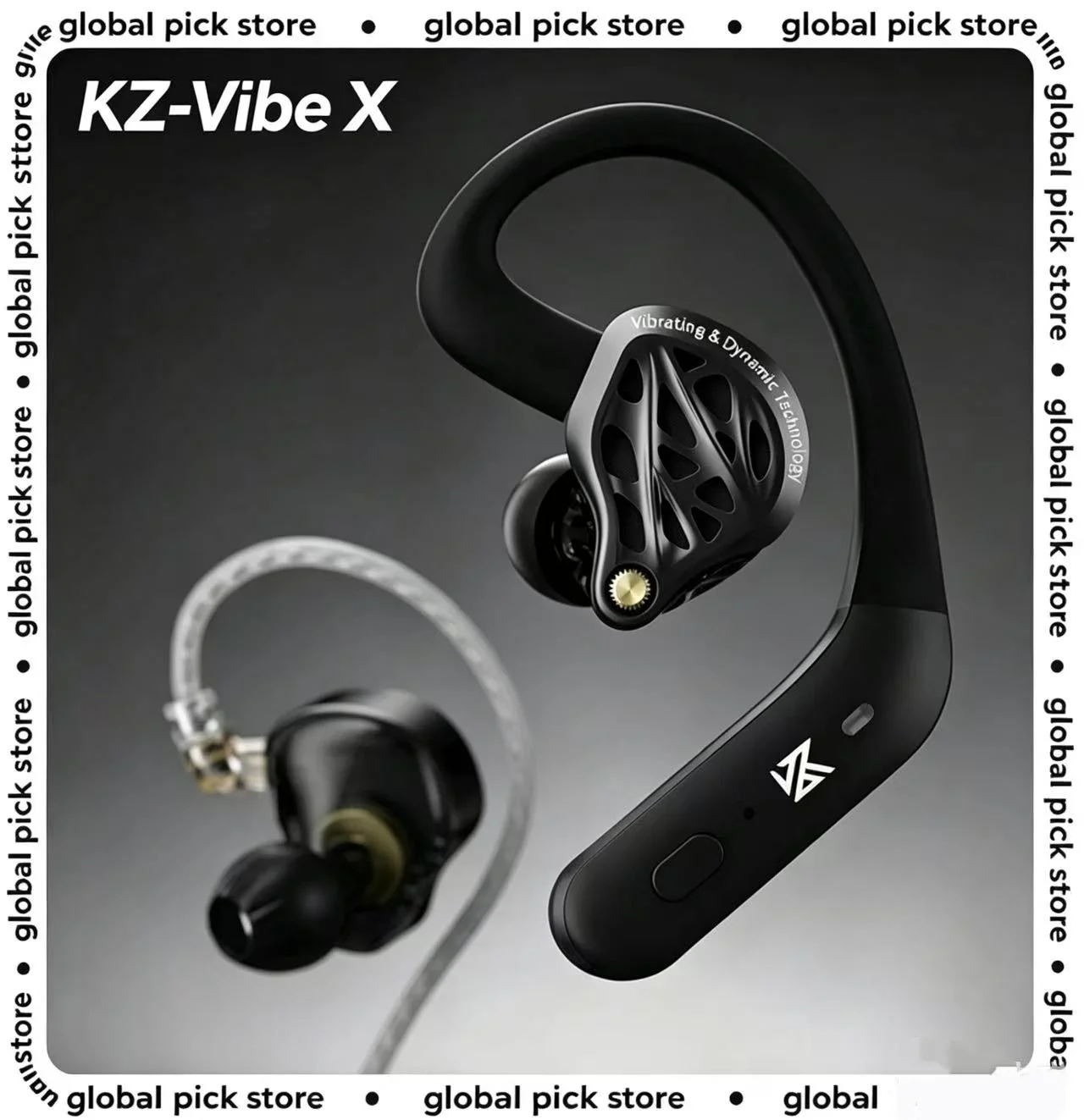 Auriculares KZ Vibe X con vibr - Gaming Headset reseña y precio