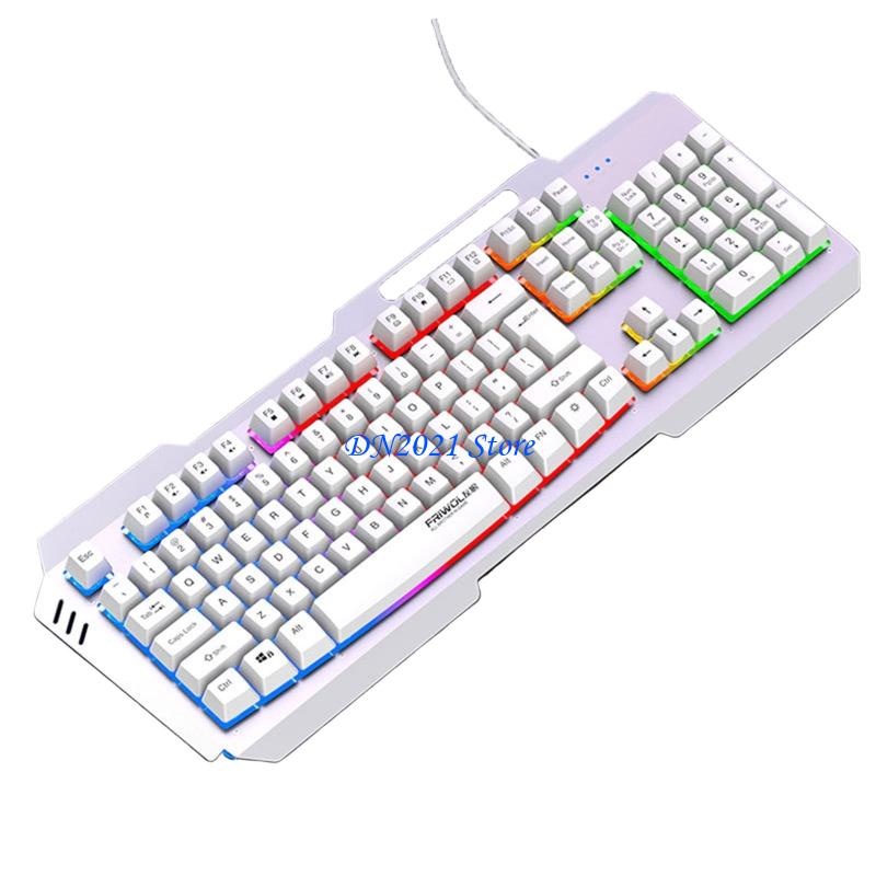 Teclado con cable F3KE DS600 1 - Anti-Ghosting Keyboard reseña y precio