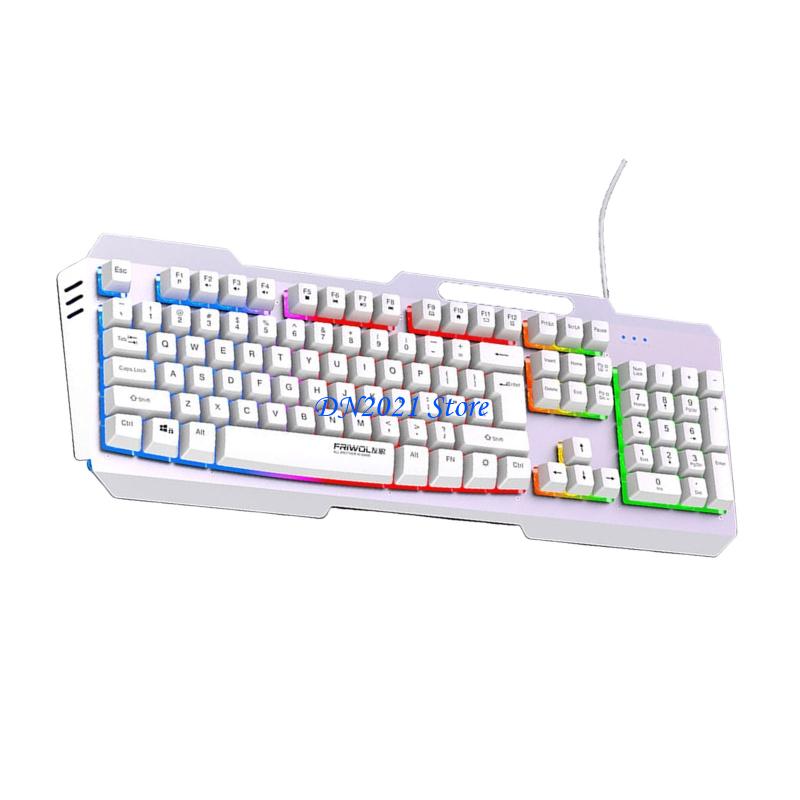 Teclado con cable F3KE DS600 1 - Anti-Ghosting Keyboard reseña y precio