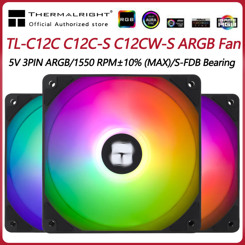 Thermalright TL-C12C 3 en 1 ve - Argb Case Fan reseña y precio