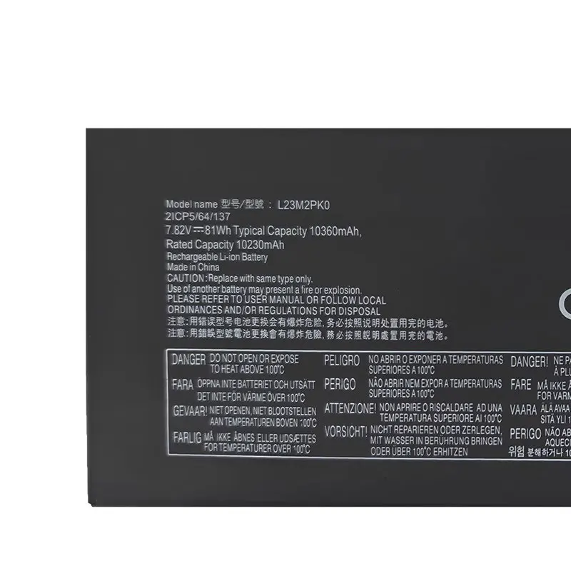 Nueva batería L23B2PK0 7,76 V  - Pc Gaming Lenovo Legion reseña y precio