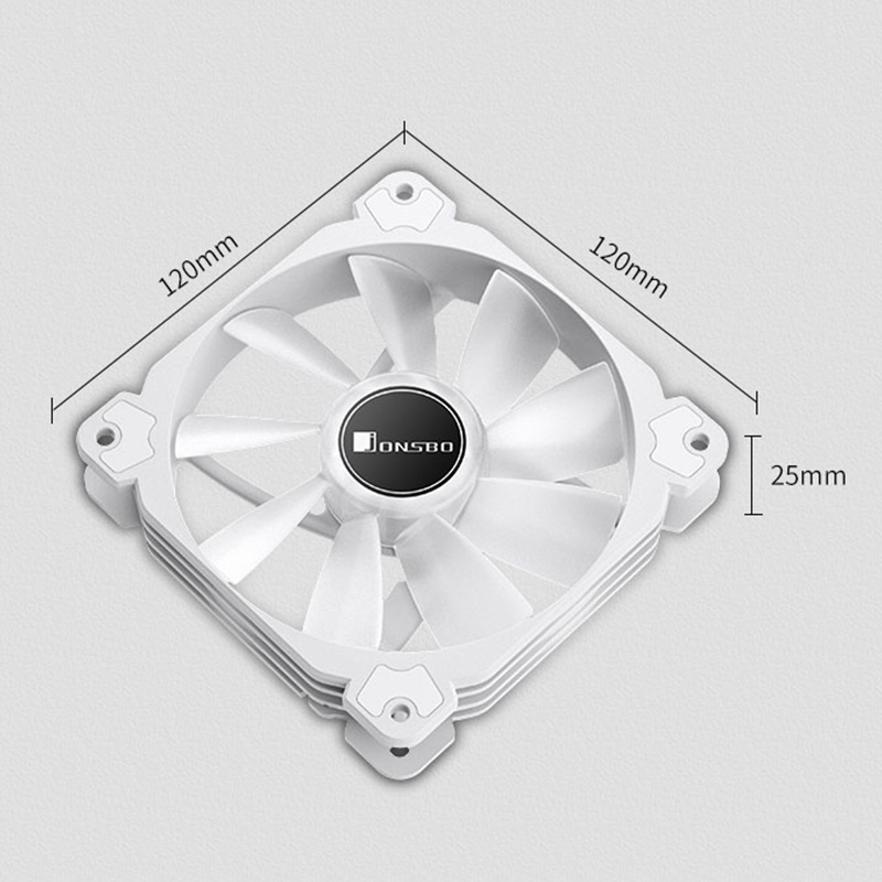 Jonsbo FR-502 ventilador con c - Argb Case Fan reseña y precio