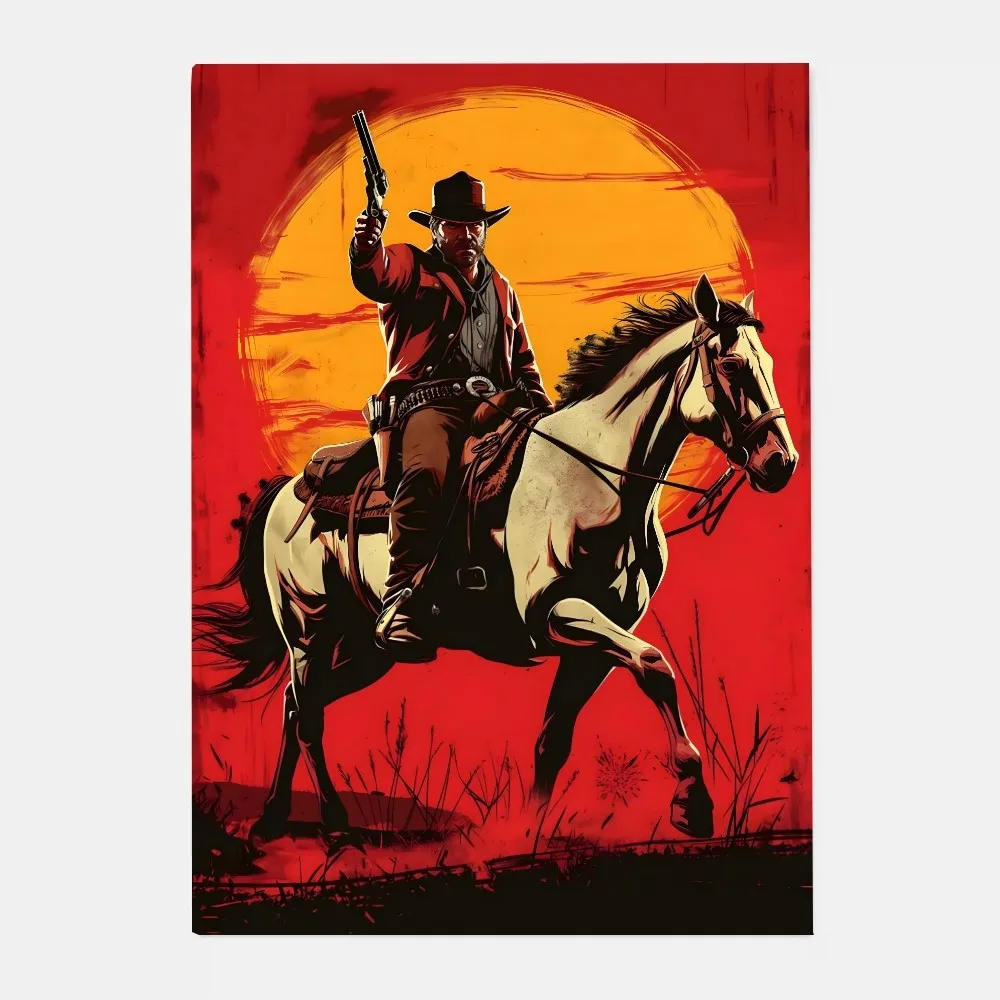 Póster de juego R-Red Dead Red - Pc Gaming Prebuilt reseña y precio