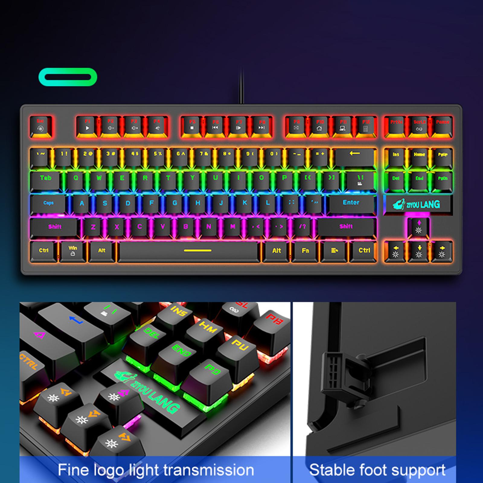 Teclado Mecánico para Juegos,  - Anti-Ghosting Keyboard reseña y precio