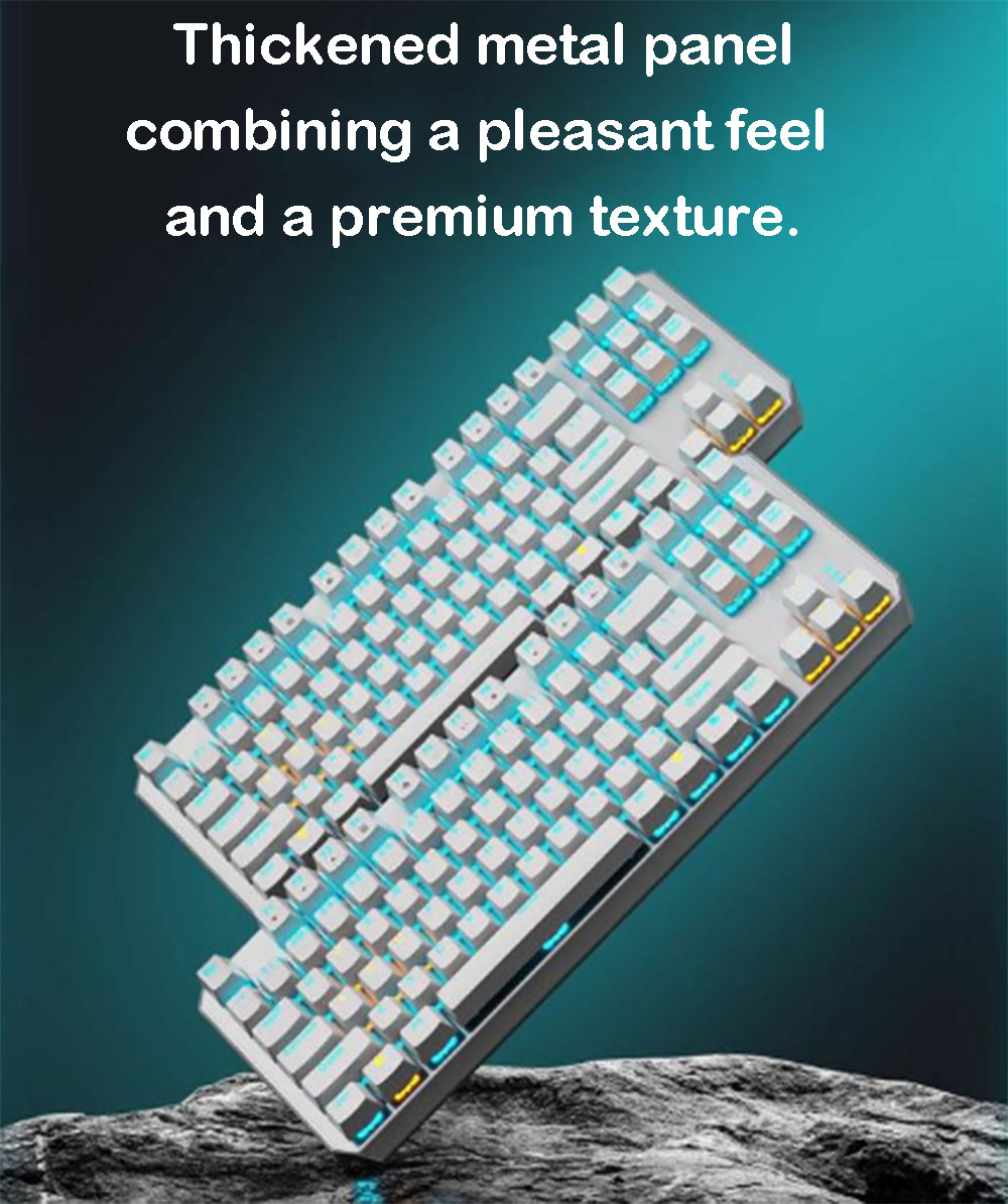 Teclado mecánico para juegos d - Anti-Ghosting Keyboard reseña y precio