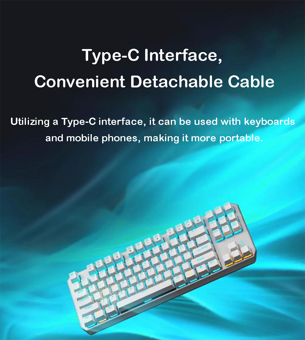 Teclado mecánico para juegos d - Anti-Ghosting Keyboard reseña y precio