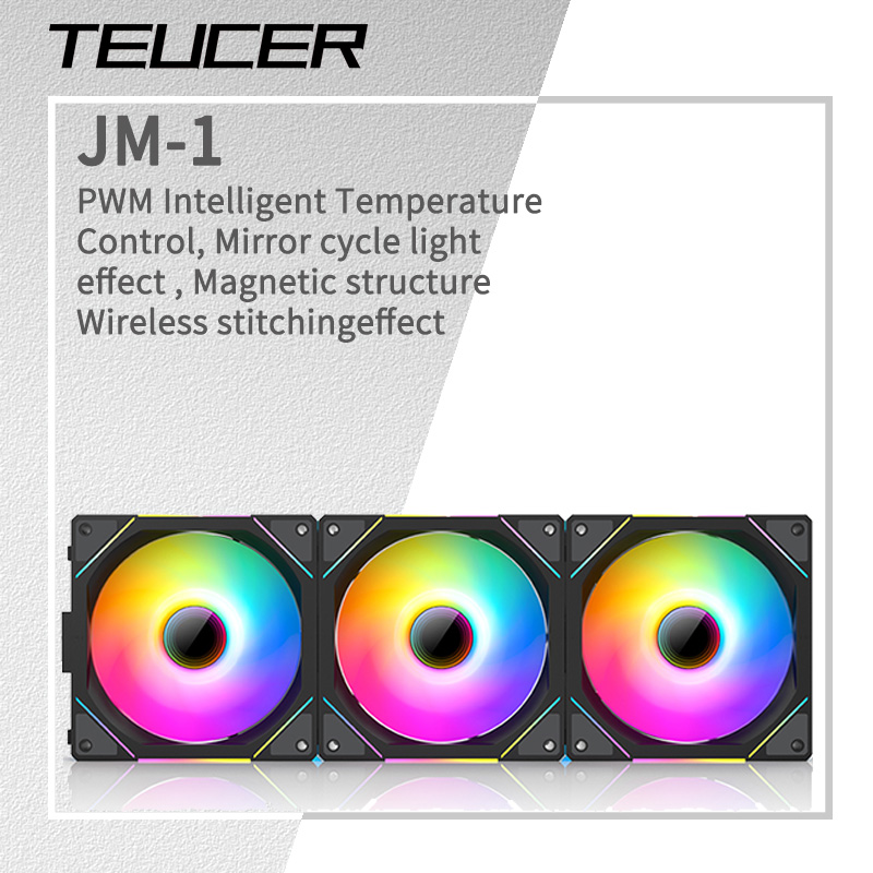 TEUCER JM-1 ventilador con fun - Argb Case Fan reseña y precio