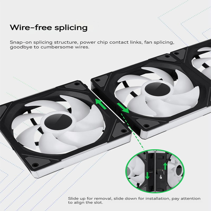 TEUCER JM-1 ventilador con fun - Argb Case Fan reseña y precio