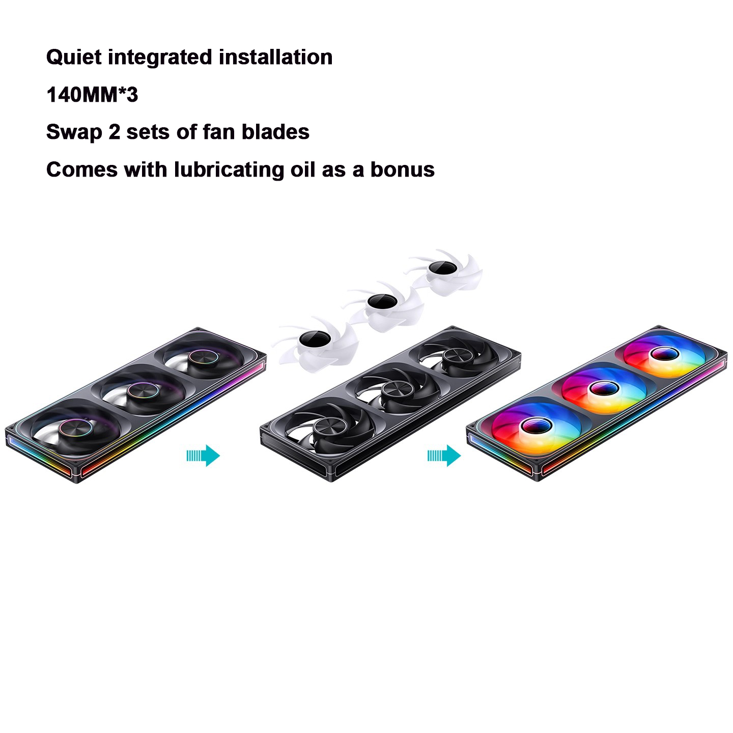 Ventilador de Refrigeración pa - Argb Case Fan reseña y precio
