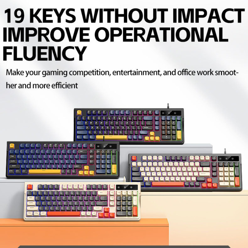 Nuevo Teclado para Juegos con  - Anti-Ghosting Keyboard reseña y precio
