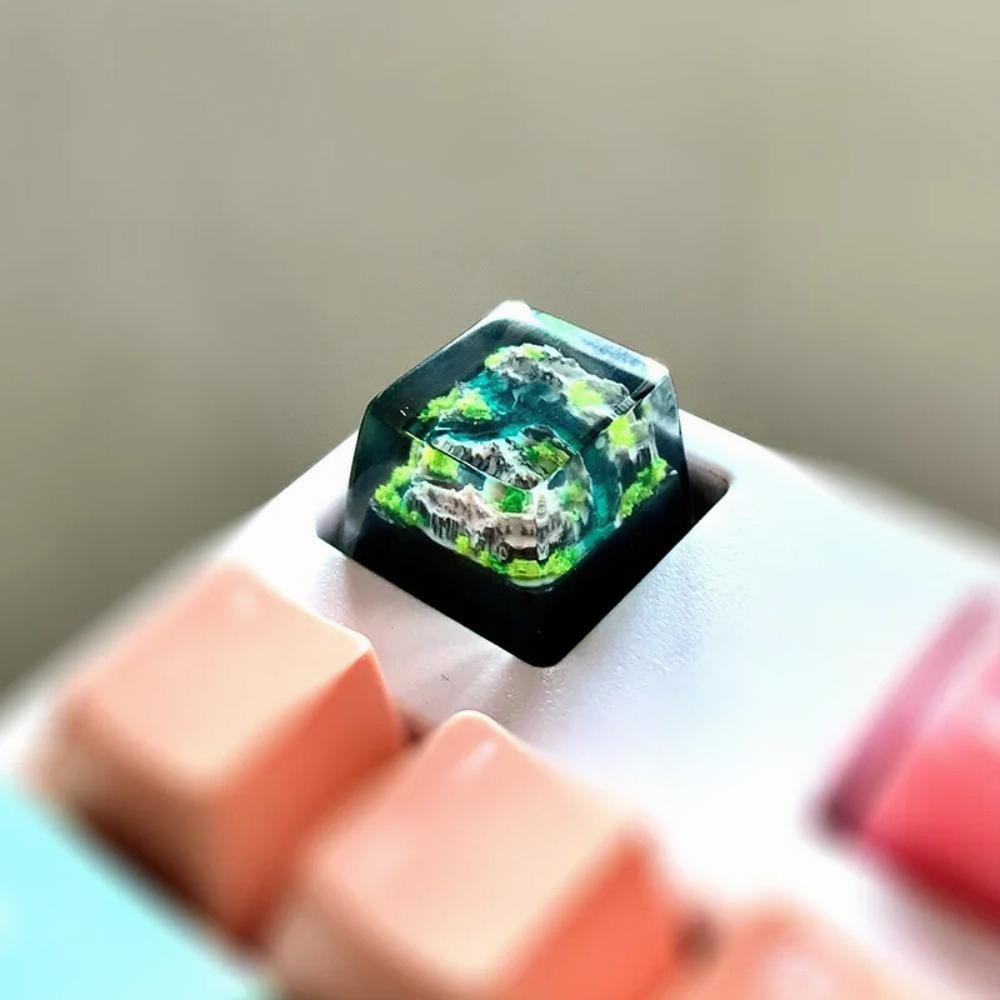 Teclas de montaña y mar de res - Pc Gaming Aesthetic reseña y precio