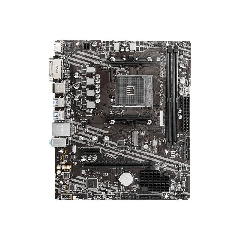 Placa base MSI A520M A PRO + C - Pc Gaming Xeon reseña y precio
