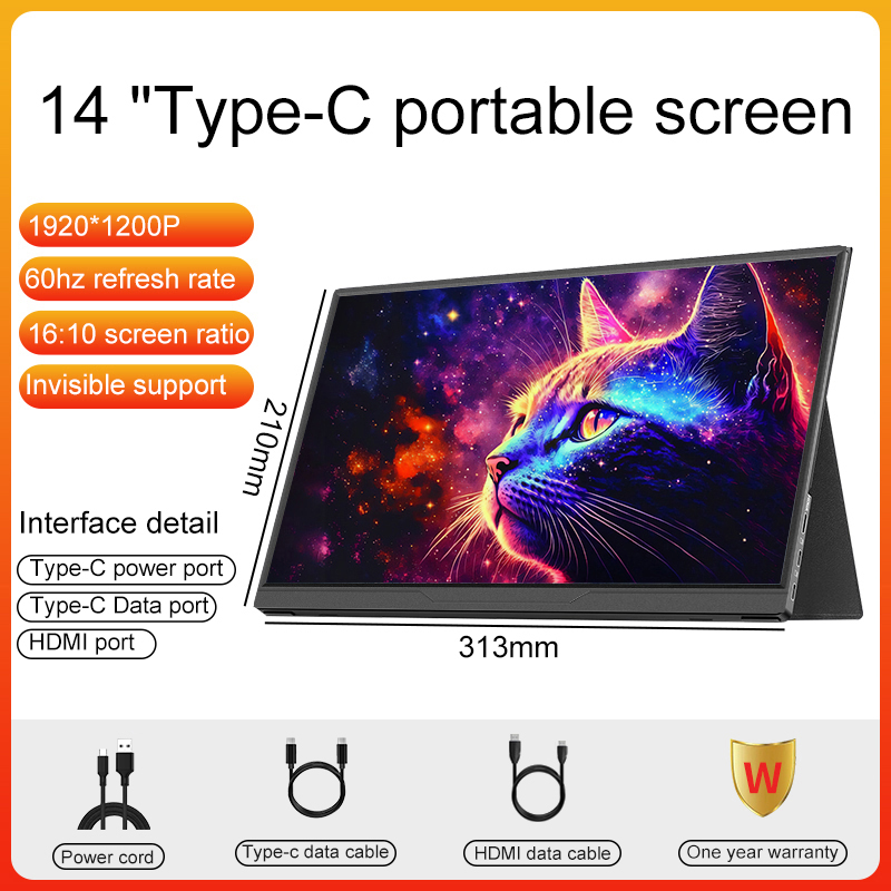 Monitor portátil LANLIPU de 14 - Pc Gaming Gigabyte reseña y precio