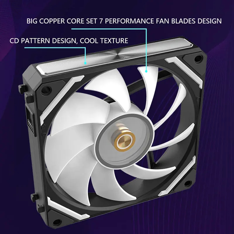 UPSIREN WF-120 ARGB PWM 3 uds  - Argb Case Fan reseña y precio